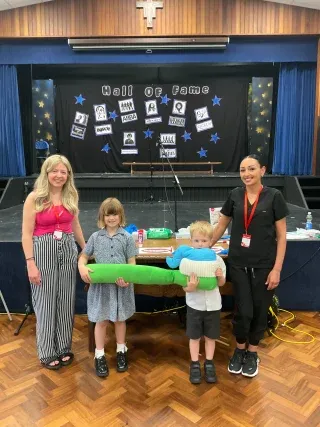 🦷✨ Our Prep children had a fantastic visit from Abbey House Dental Clinic today!

The children took part in lots of fun, hands-on activities, including practising how to brush teeth correctly and learning which foods are good for healthy teeth and which can cause damage. It was a brilliant way to reinforce the importance of good dental hygiene and looking after their smiles every day. 😁

A huge thank you to the friendly team at Abbey House Dental Clinic for such an engaging, informative, and interactive session. The children had a wonderful time and learned so much! 🪥🦷🍎